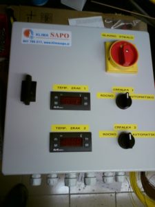 krmilje hlajenja proizvodnega procesa